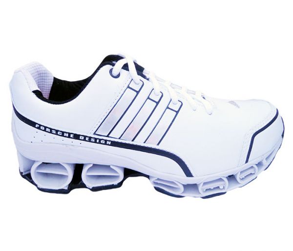 Tênis Adidas Porsche III Branco e Preto